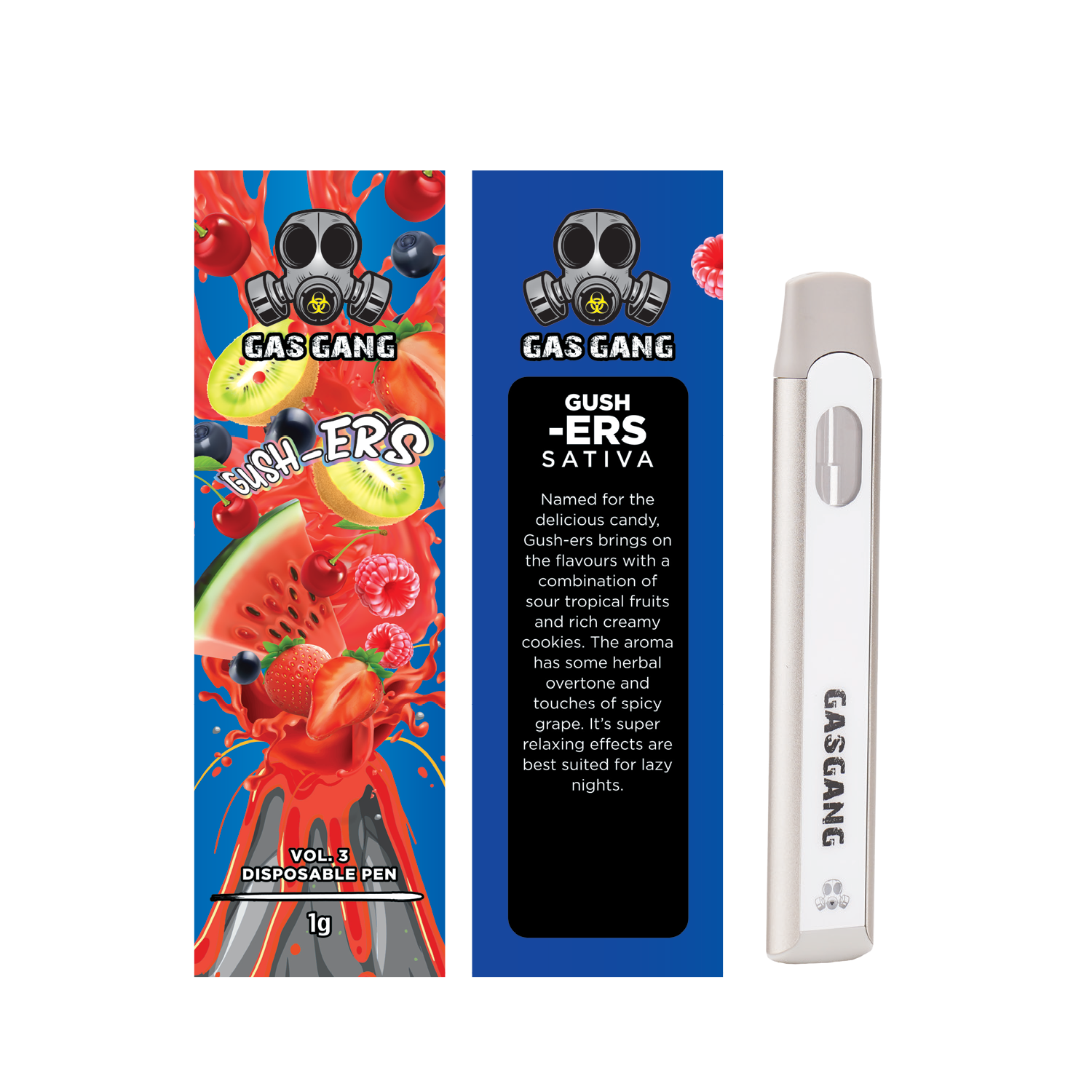 Buy Gas Gang – Gushers Disposable Pen Online in Canada- Bulk Weed BC