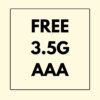 3.5g AAA flower