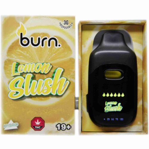 Burn Extracts – Lemon Slush (Hybrid) 3g Disposable Vapes