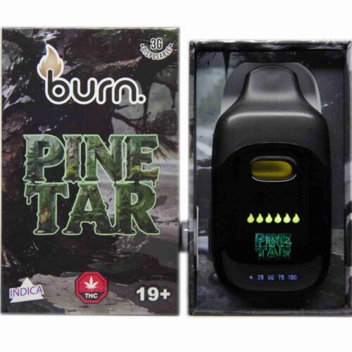 Burn Extracts – Pine Tar (Indica) 3g Disposable Vapes