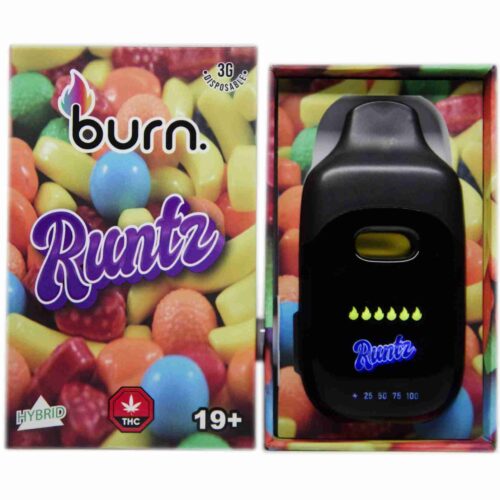 Burn Extracts - Runtz (Hybrid) 3g Disposable Vapes