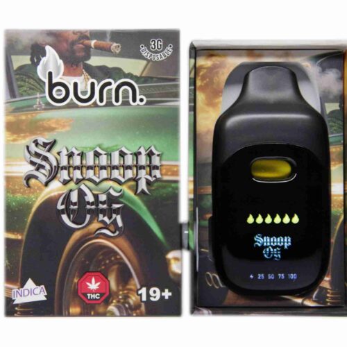 Burn Extracts - Snoop OG (Indica) 3g Disposable Vapes